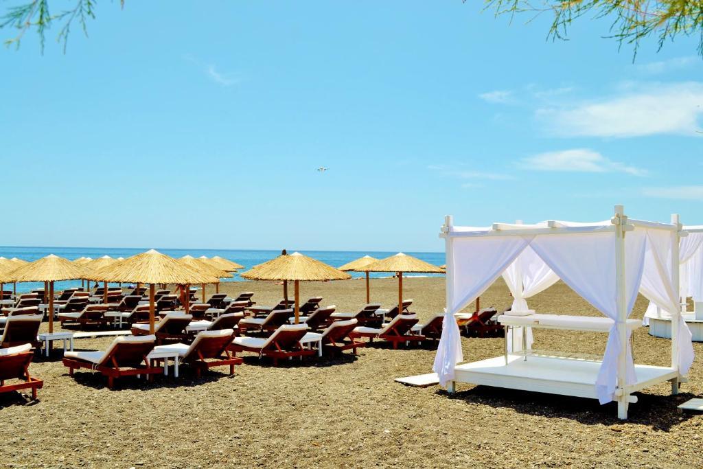 Sol Mare Salis Apartment Kamari  Bagian luar foto